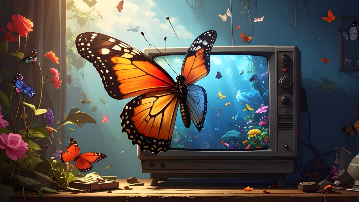 電視裏的蝴蝶效應-叔叔婆婆也愛看狗血劇情~(心)